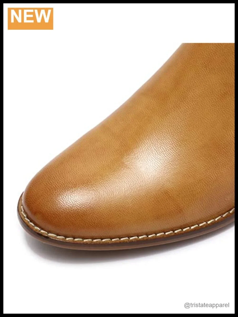 Women's Leather Ankle Boots Low Heel Dual Zippers Almond Toe Booties